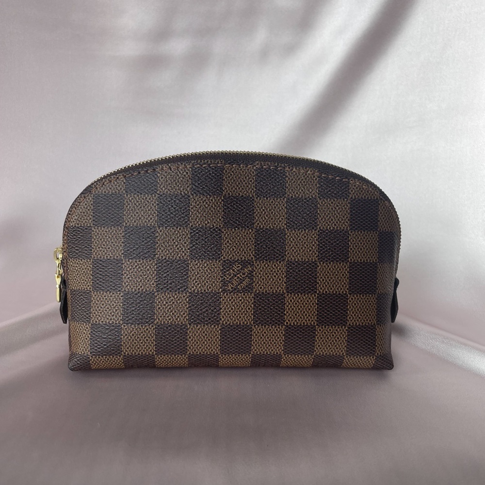 LOUIS VUITTON Cosmetic Pouch Damier Ebene